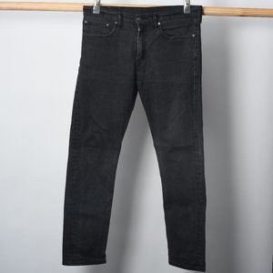 Pre-owned Men's Black Denim 502s 34 x 32